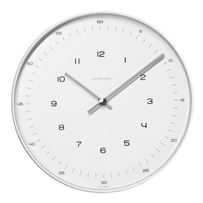 max-bill-wall-clock Picture of  Max Bill Wall Clocks